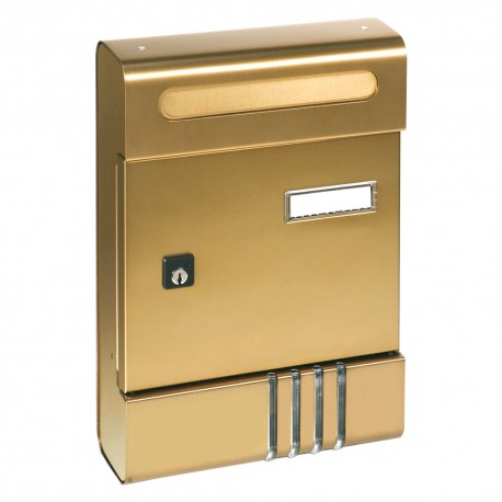 CASSETTA POSTALE SERIE 'SE' verniciato bronzo (PZ 1)