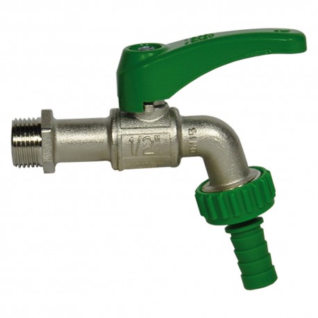 RUBINETTO PORTAGOMMA A SFERA 1/2 - 15 bar (PZ 10)