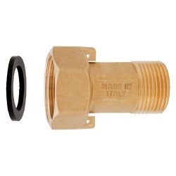 RACCORDO PER CONTATORI ACQUA 3/4 F. x 1/2 M. (PZ 2)