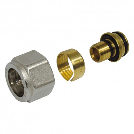 RACCORDO A COMPRESSIONE 1/2 - 16 x 2 (PZ 5)