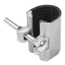 COLLARE DI RIPARAZIONE PER TUBI 1 TIRANTE Ã˜ 32-37 mm (PZ 1)