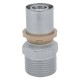 RACCORDO A PRESSARE DIRITTO 'ART. 402' 16 x 3/4 - maschio (PZ 10)