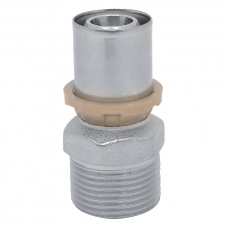 RACCORDO A PRESSARE DIRITTO 'ART. 402' 16 x 3/4 - maschio (PZ 10)