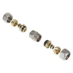 RACCORDO A STRINGERE DIRITTO DOPPIO 'ART. 530 / 540' 'art.540' - 20 x 20 (PZ 1)