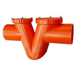 SIFONE IN PVC Ã˜ 100 (PZ 1)