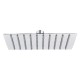 SOFFIONE ANTICALCARE QUADRO 'QUEEN' cm 25 x 25 (PZ 1)