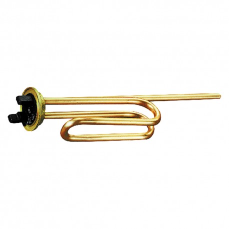 RESISTENZA PER SCALDACQUA TIPO 'RICURVO CON FLANGI 1200 W - 11/4 (PZ 1)