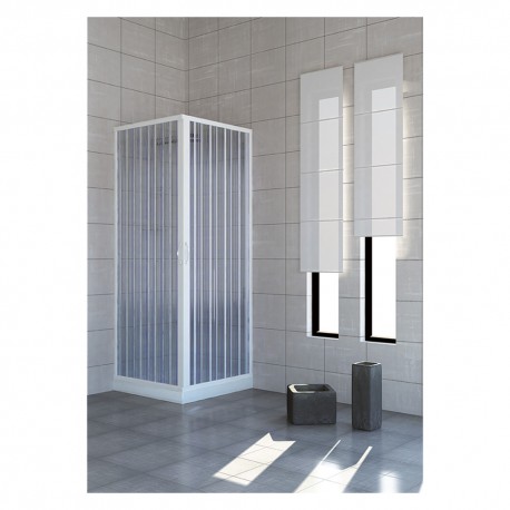 BOX DOCCIA A DUE PORTE 'NILO' cm 80 x 100 - H 185 (PZ 1)