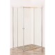 BOX DOCCIA CRISTALLO DUE PORTE 'ACQUA MARINA' cm 70 x 90 - H 185 (PZ 1)