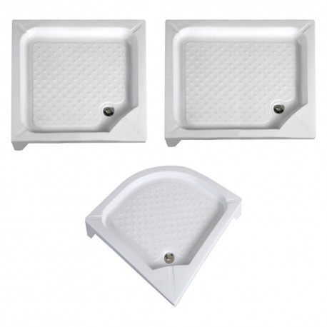 PIATTO DOCCIA rettangolare cm 80 x 100 - H 12,5 (PZ 1)
