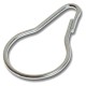 GANCI PER TENDA DOCCIA Ã˜ mm. 24,5 piccolo - cf.100 pezzi (CF 1)
