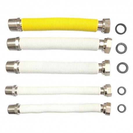 FLESSIBILI PER ALLACCIAMENTO CALDAIA IN KIT MF - da 220 a 420 mm / rivestiti con guaina (CF 1)