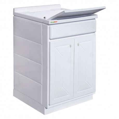 MOBILE LAVATOIO ANTA DOPPIA 'TOP LINE' cm 60 x 60 x h.87 (PZ 1)