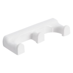 APPENDI ABITO / ACCAPPATOIO SERIE 'LINEA' Linea Bianco - cm 20 x 7 x h.3 (PZ 1)