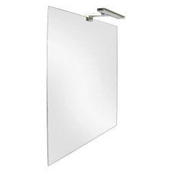 SPECCHIERA DA BAGNO CON LED 'LUXERA ESSENZA cm 50 x h. 70 oriz/vert - led cm 18 - W 3,5 (PZ 1)