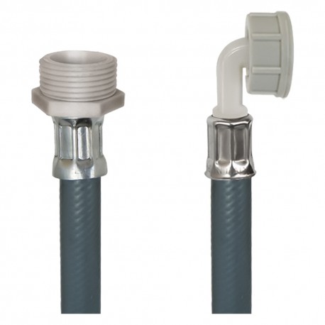 TUBO CARICO ACQUA PER LAVATRICE cm 200 (PZ 10)