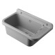 PILOZZO LAVATOIO DA PARETE cm 60 x 34 x h.21 - grigio (PZ 1)