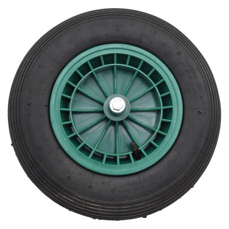 RUOTA PNEUMATICA PER CARRIOLA DISCO PVC mm. 400x100 (PZ 1)