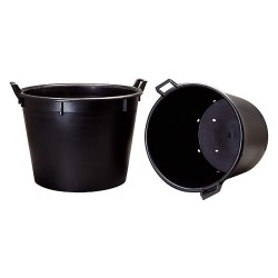 MASTELLO PER VIVAIO 2 MANICI lt. 24 - Ã˜ 40 cm. (PZ 1)