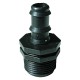 RACCORDO CON FILETTO MASCHIO Ã¸ 20 x 3/4 (PZ 100)