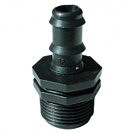 RACCORDO CON FILETTO MASCHIO Ã¸ 20 x 3/4 (PZ 100)