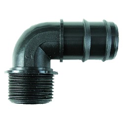 RACCORDO A 90Â° CON FILETTO MASCHIO M 25 x 3/4 (PZ 50)