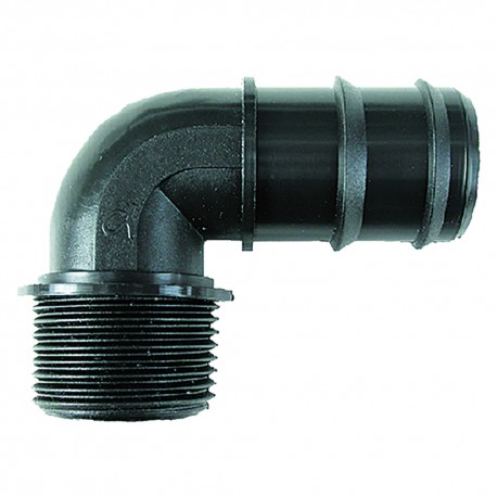 RACCORDO A 90Â° CON FILETTO MASCHIO M 25 x 3/4 (PZ 50)