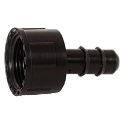 RACCORDO PORTAGOMMA CON GHIERA FEMMINA Ã¸ 16 x 3/4 (PZ 100)
