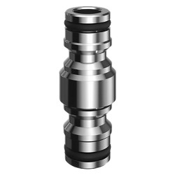 CONGIUNZIONE A DUE INNESTI IN METALLO Art. 9606 - blister (BL 1)