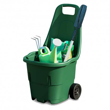 TROLLEY DA GIARDINO 'SMART' cm 48,5 x 57,5 x h.87,5 - 45 lt. (PZ 1)