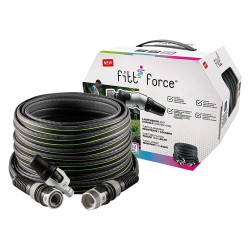 TUBO PER GIARDINO IN KIT 'FORCE' 25 mt. - grigio (PZ 1)