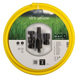 TUBO CON KIT 'IDRO YELLOW' mm 15 x mt 25 - 5/8 (RT 1)