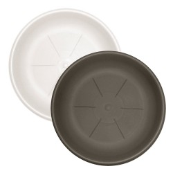SOTTOVASO Ã¸ 22 per vaso Ã¸ 25 - bianco (PZ 1)