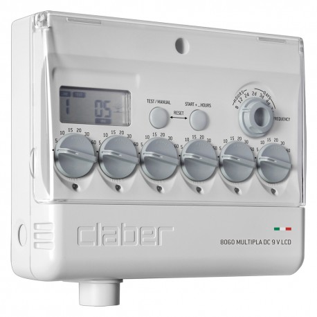 CENTRALINA PER IRRIGAZIONE 'MULTIPLA' Art. 8060 - 6 programmi blister (PZ 1)