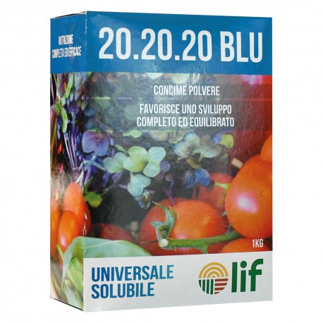 CONCIME POLVERE SOLUBILE 'UNIVERSALE' 20-20-20 Kg. 1 (PZ 1)
