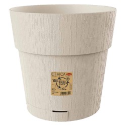VASO TONDO 'ETHICA' Ã¸ 30 x h.29 - gesso (PZ 1)