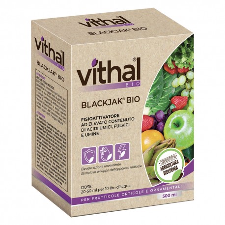 CONCIME ORGANICO FISIOATTIVATORE 'BLACKJAK BIO' ml 500 (CF 1)