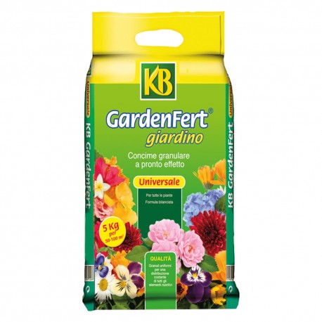 CONCIME GRANULARE UNIVERSALE 'GARDENFERT GIARDINO 12-12-12' Kg. 1,5 (PZ 1)