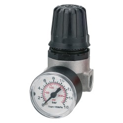 REGOLATORE DI PRESSIONE PER COMPRESSORE '31/A4' 2 vie - att. 1/4 F (PZ 1)