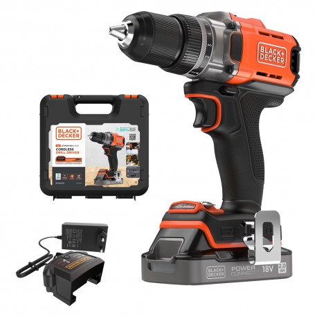 TRAPANO AVVITATORE A BATTERIA 'BCD382D1XK-QW' 18V - 2,0 ah Litio (PZ 1)