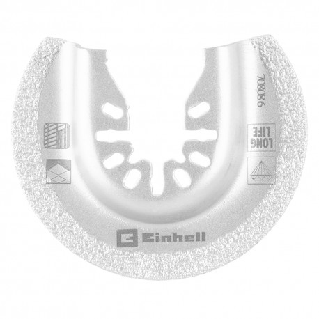 LAMA DIAMANTATA SEMICIRCOLARE spessore lama 1,2 mm (PZ 1)