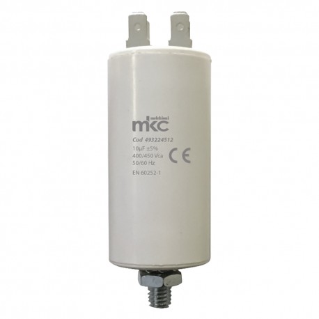 CONDENSATORE DI SPUNTO CON VITE terminale faston 35 UF - 400 / 450 V (PZ 1)