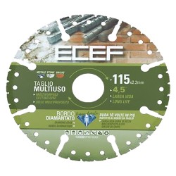 DISCO DIAMANTATO 'MULTIUSI' Ã¸ 115 x 2,2 mm (PZ 1)