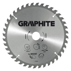 DISCO PER SEGA CIRCOLARE Ã¸ 185 mm - foro 30 mm (PZ 1)
