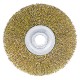 SPAZZOLA CIRCOLARE PER MOLA Ã¸ mm 150 - kit fori da mm. 16 a 25 (PZ 1)