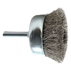 SPAZZOLA A TAZZA CON GAMBO Ã˜ mm 75 - finit.gr.- STA36040-XJ (PZ 1)