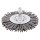 SPAZZOLA CIRCOLARE CON GAMBO Ã˜ mm 75 - spessore fili 10 mm (PZ 1)