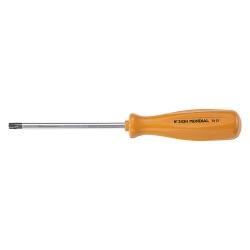 CACCIAVITE PER TORX CON FORO T x mm 10 x 80 - manico mm 77 x 21 (PZ 1)