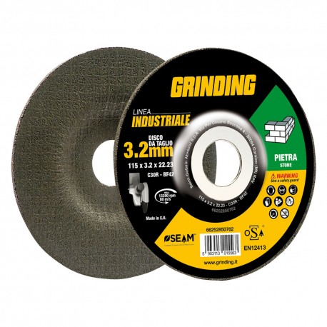 MOLA ABRASIVA PER MARMO 'GRINDING LINEA INDUSTRIALE' Ã¸ 115 x 3,2 (PZ 5)