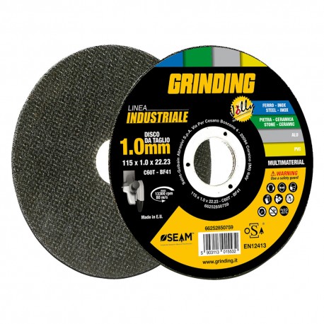 MOLA ABRASIVA 'JOLLY GRINDING LINEA INDUSTRIALE' Ã¸ 115 x 1,0 (PZ 10)